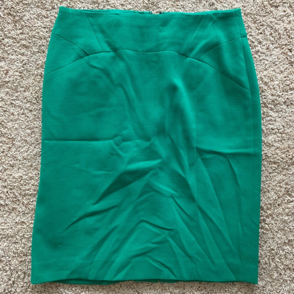 The Limited Green Skirt